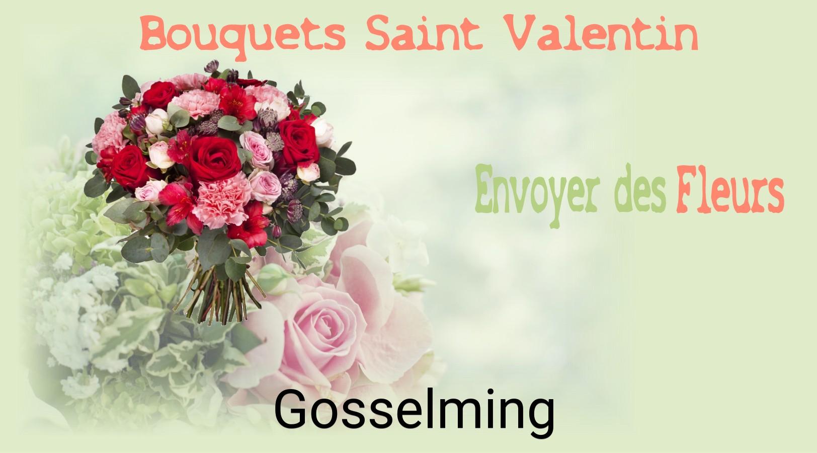 Roses de Saint-Valentin livrées à Gosselming